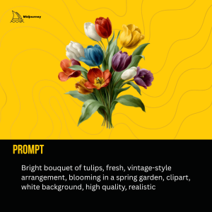 Midjourney Tulips Prompt