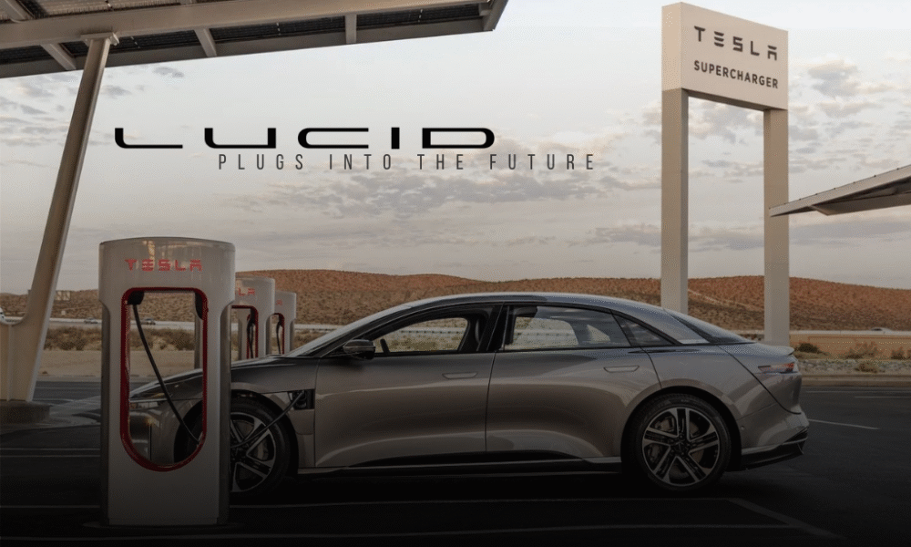 Lucid Plugs Into Tesla