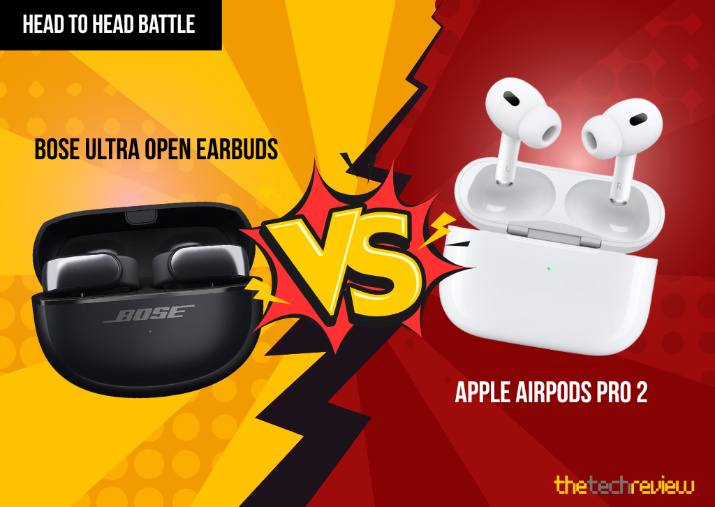 Head-to-Head: Bose Ultra Open Earbuds vs. Apple AirPods Pro 2 73 Bose Ultra Open Earbuds vs. Apple AirPods Pro 2