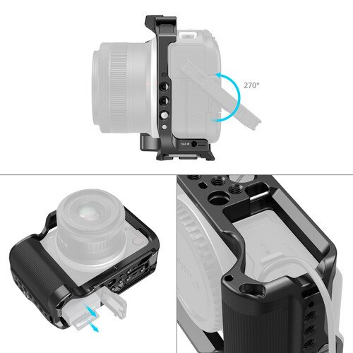SmallRig R50 V Camera Cage for Canon R50V - A Videographer's Essential Upgrade 74