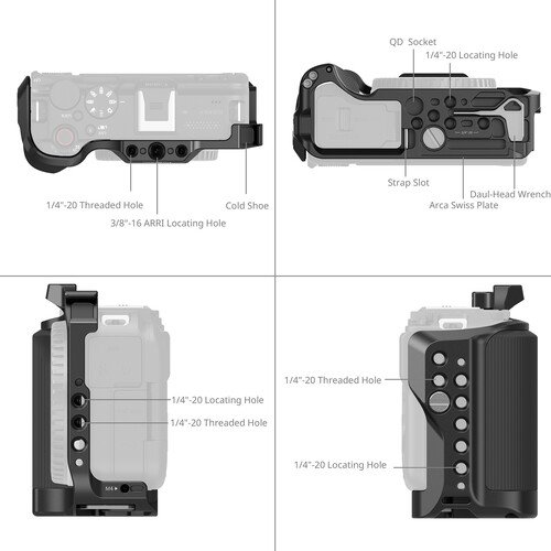 SmallRig R50 V Camera Cage for Canon R50V - A Videographer's Essential Upgrade 75